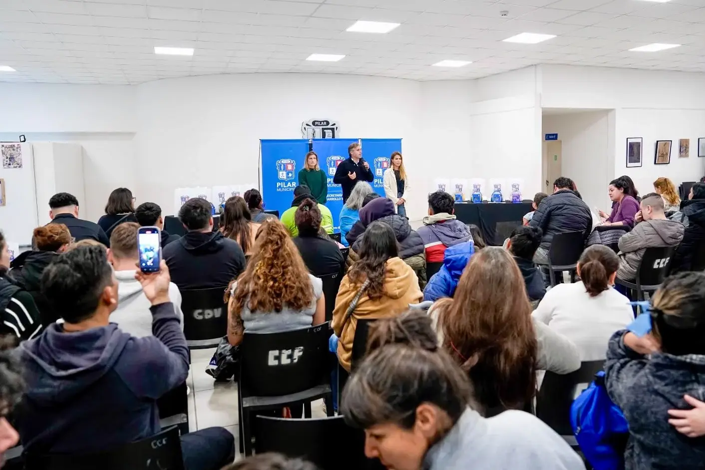 "En Pilar trabajamos día a día con políticas de acompañamiento para las personas con discapacidad", expuso el intendente.
