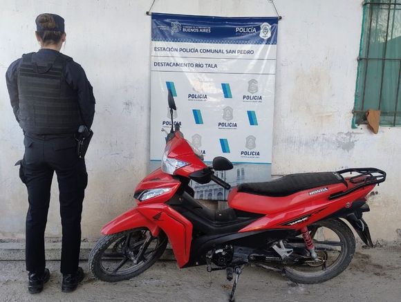 Herido de bala en Río Tala: tres allanamientos y una moto secuestrada