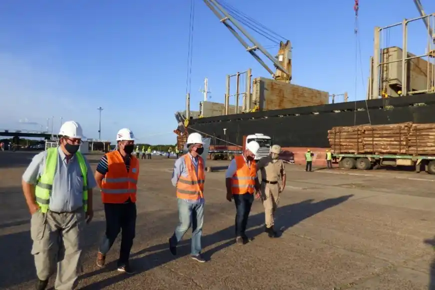 Tras los cuestionamientos de una ONG, Bahillo destacó el desarrollo de la industria forestal