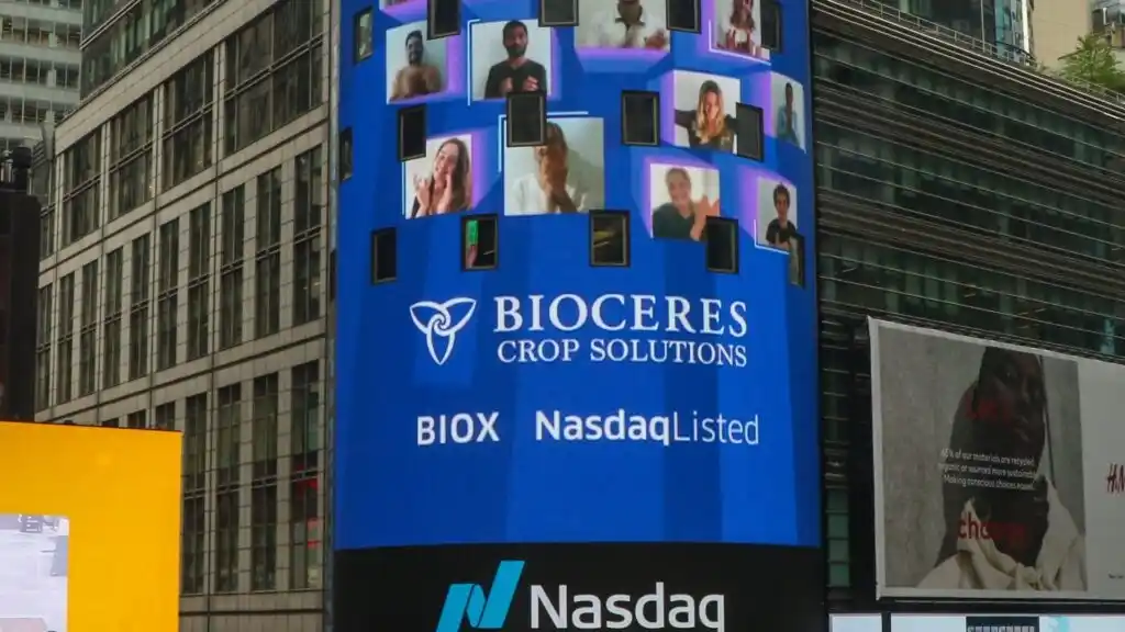 Bioceres comenzó a cotizar en la Bolsa de Valores Nasdaq