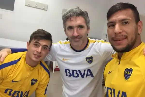 El Boca de Guillermo fue el primero en volver a los entrenamientos 