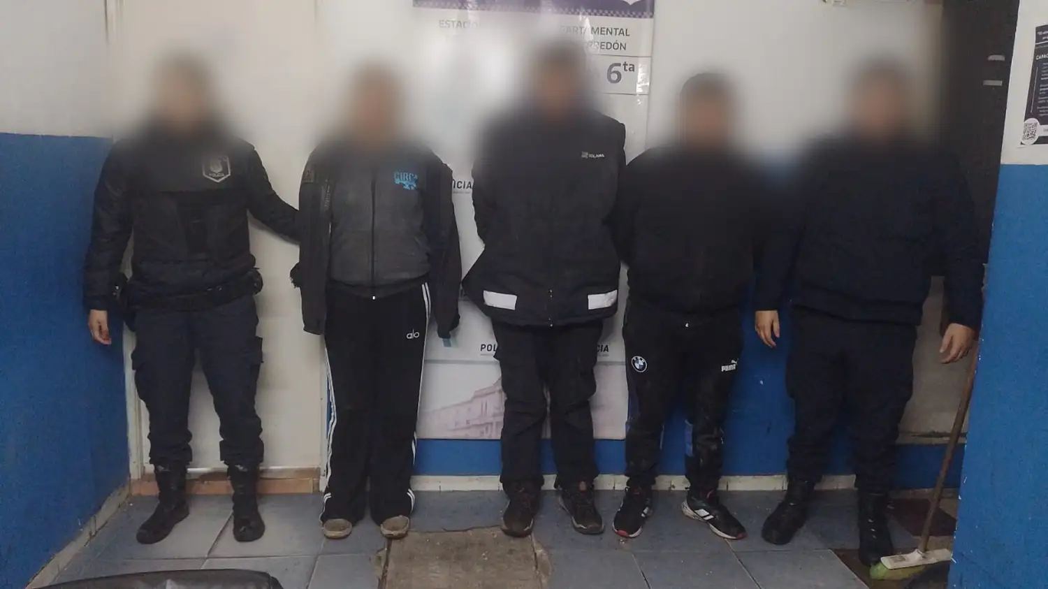 aprehendidos camionetas robadas