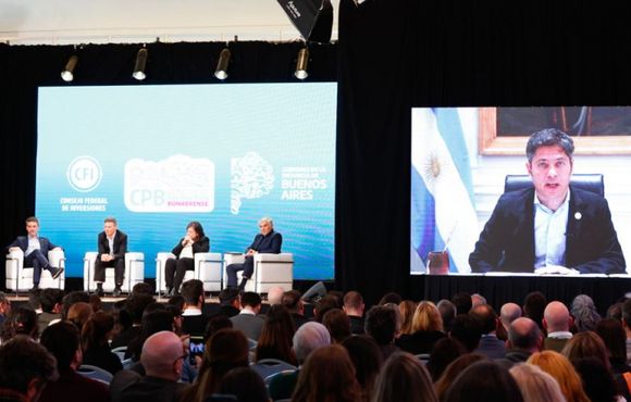 Kicillof en el cierre del Congreso Productivo Bonaerense: "Hay un plan para exterminar la industria nacional"