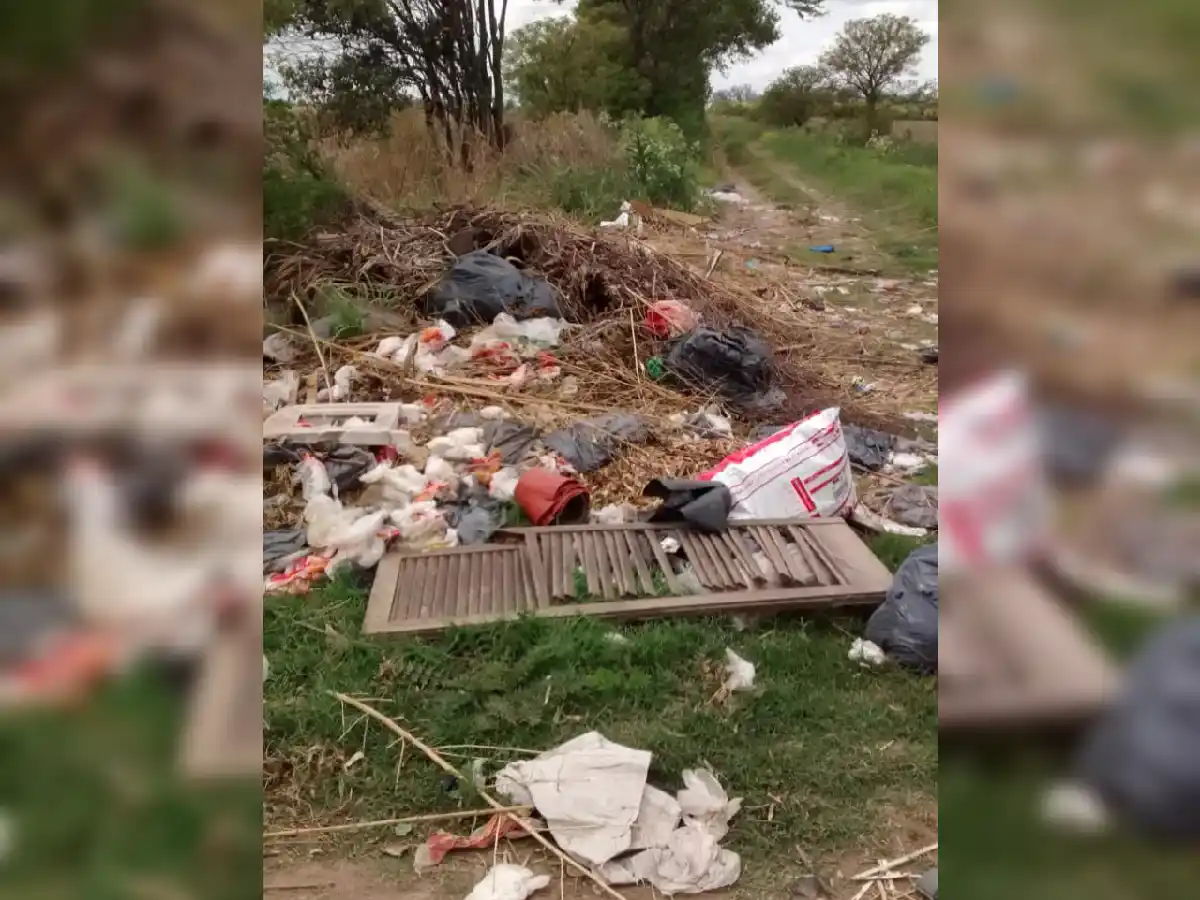 Preocupa el crecimiento de basurales en la zona rural