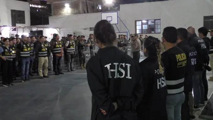 CAPTURAN a 20 integrantes del TREN de ARAGUA en LIMA: operativo conjunto entre EE. UU. y la Policía peruana