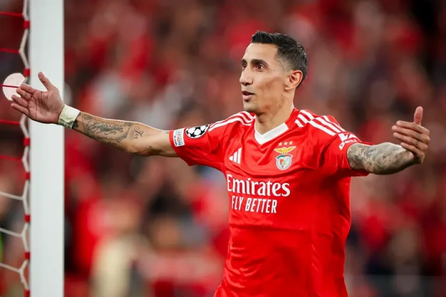 Benfica apabulló al Atlético Madrid con gol de Di María