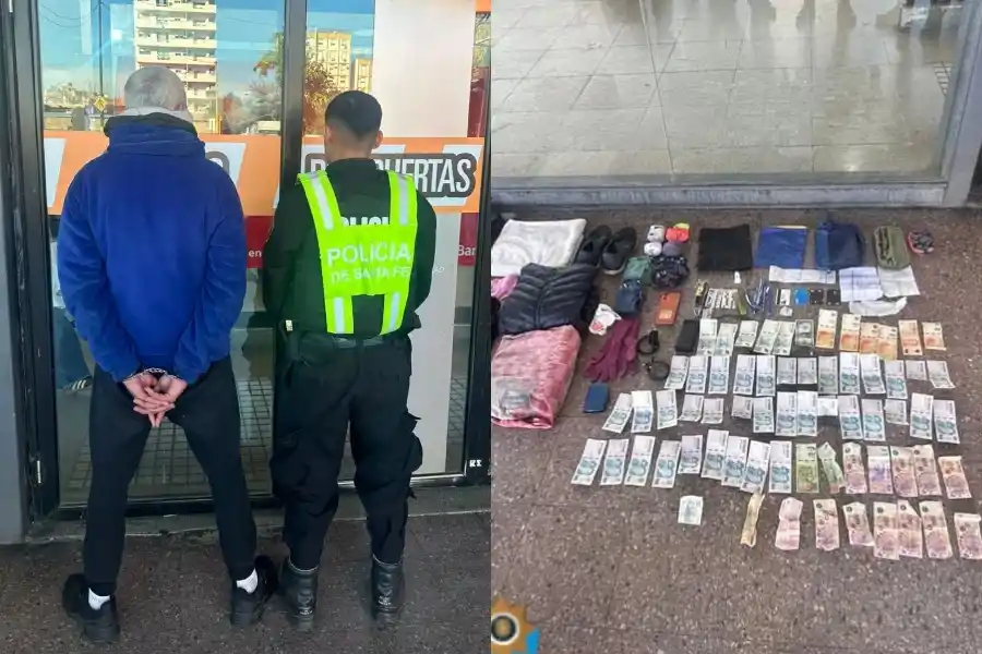 Un empleado aceitero robó la recaudación de su trabajo y cayó en la Terminal de Ómnibus