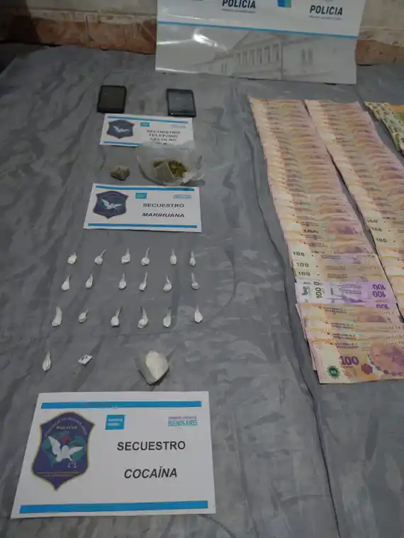 Secuestraron cocaína y detuvieron a una persona luego de un operativo antidroga