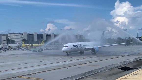 Norse Atlantic inauguró sus vuelos a Fort Lauderdale desde Noruega