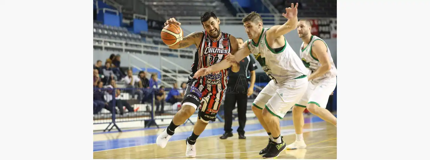 Quilmes consiguió un valioso triunfo en el Polideportivo
