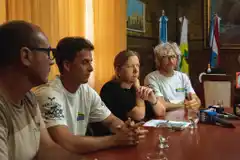 En una Conferencia de Prensa se produjo el
Lanzamiento del Latinoamericano de Wakeboard