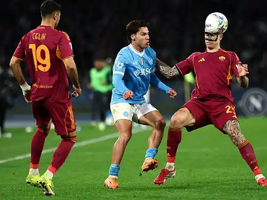 Napoli empató con Roma