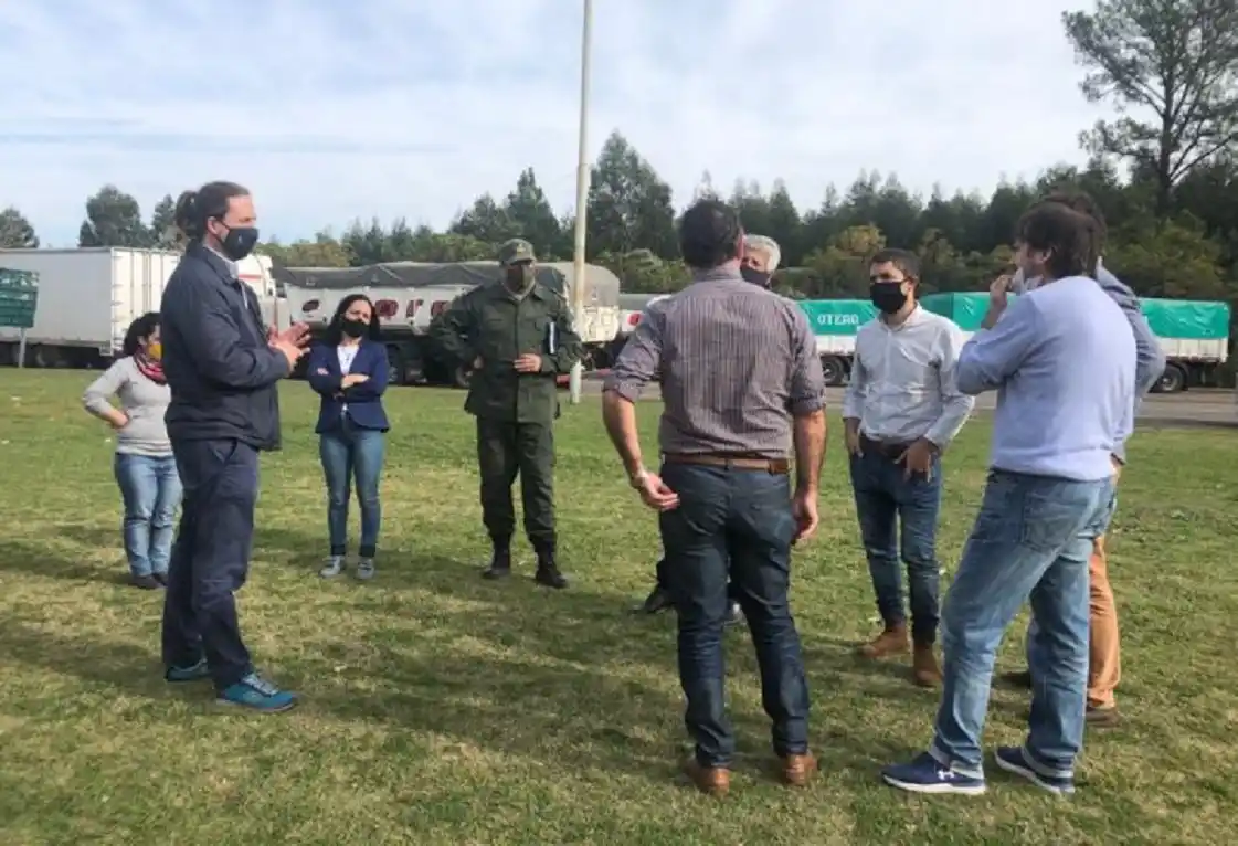 Definieron el lugar para instalar una Unidad Modular Sanitaria de frontera