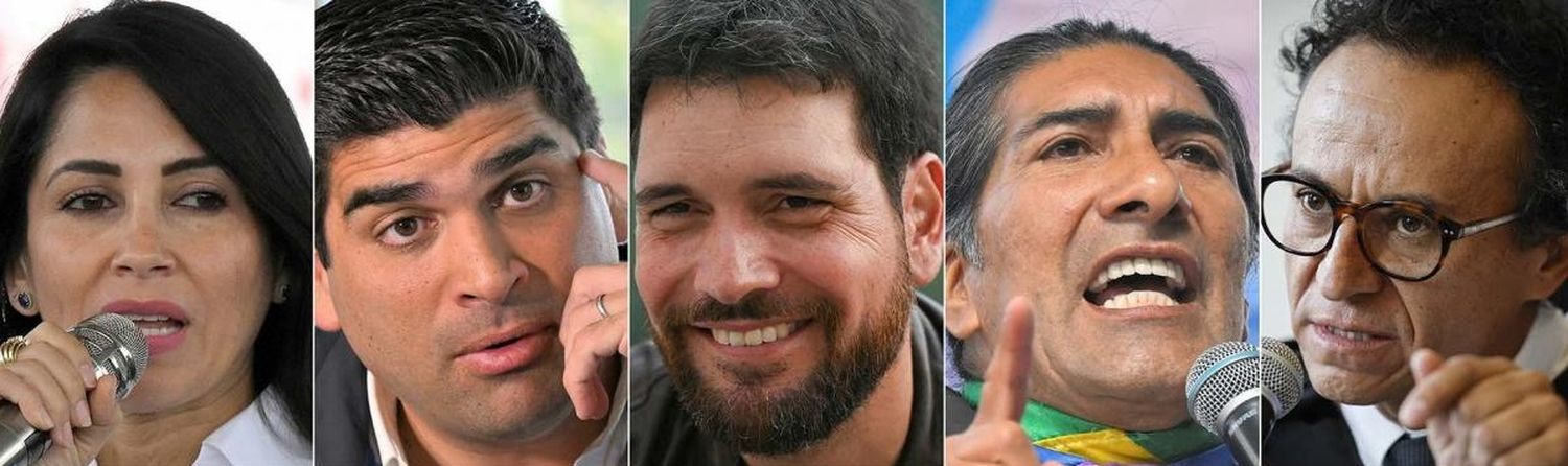 Los principales candidatos a presidentes