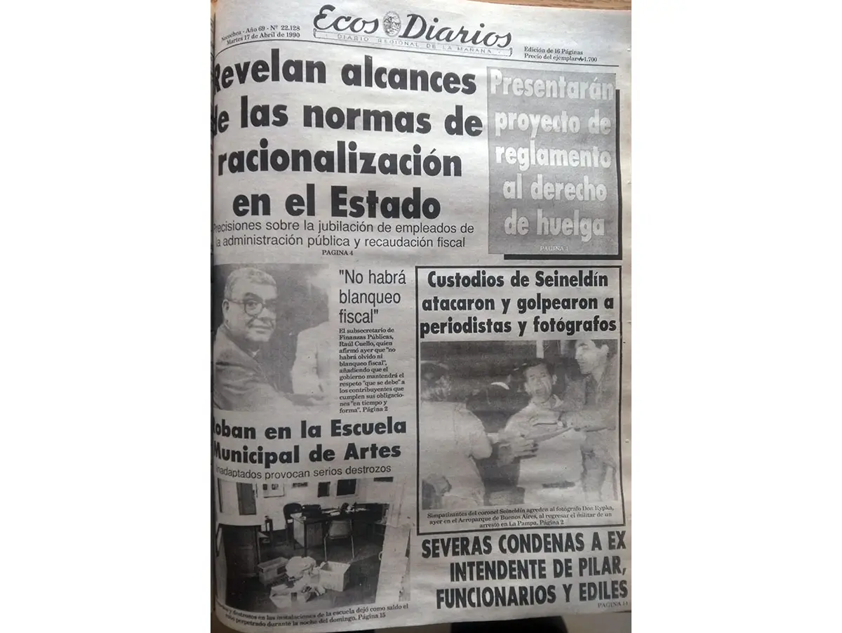 Martes 17 de abril de 1990