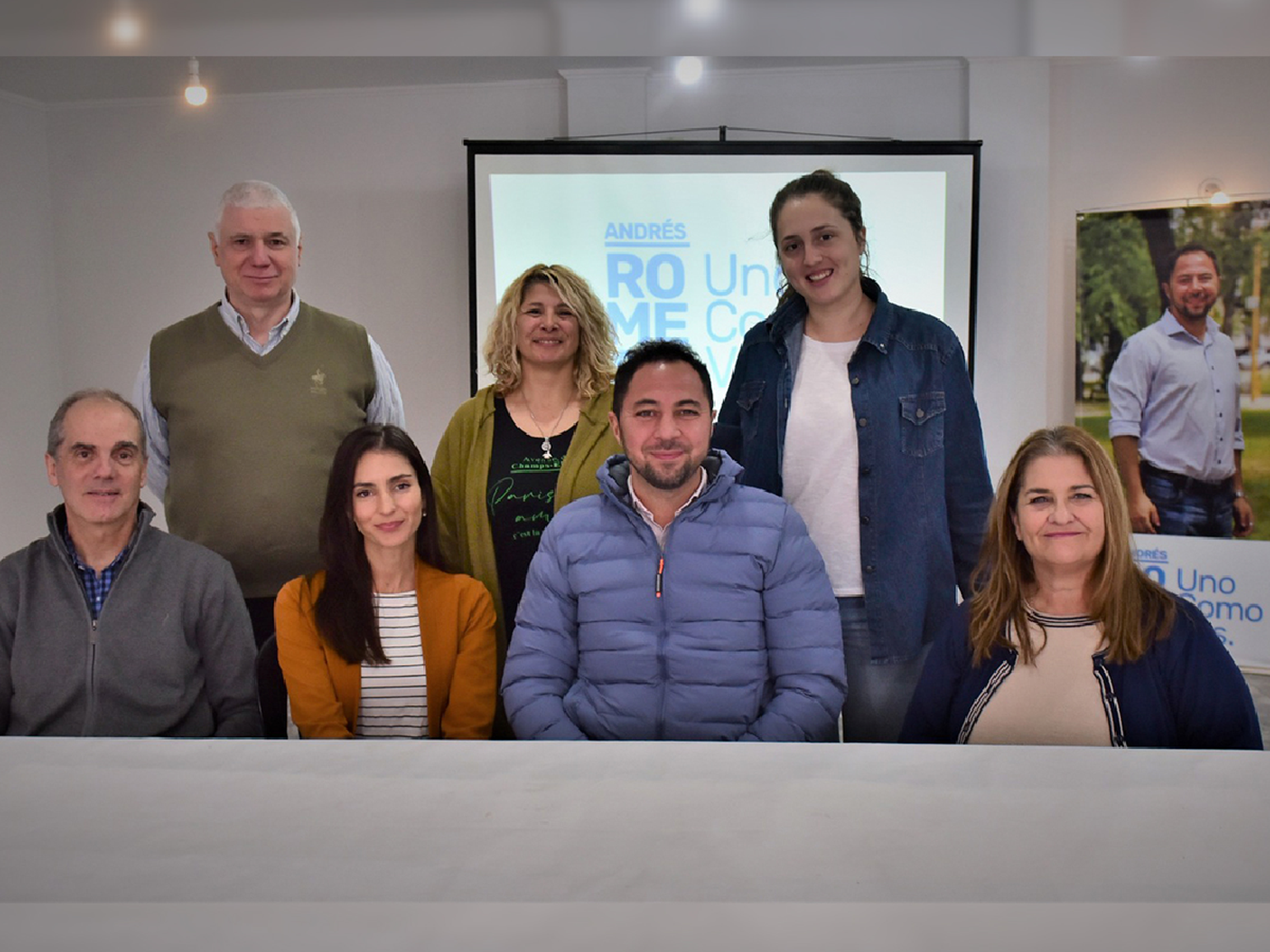 Andrés Romero: “La gente ve en nosotros  una alternativa viable y diferente al resto de los candidatos”   