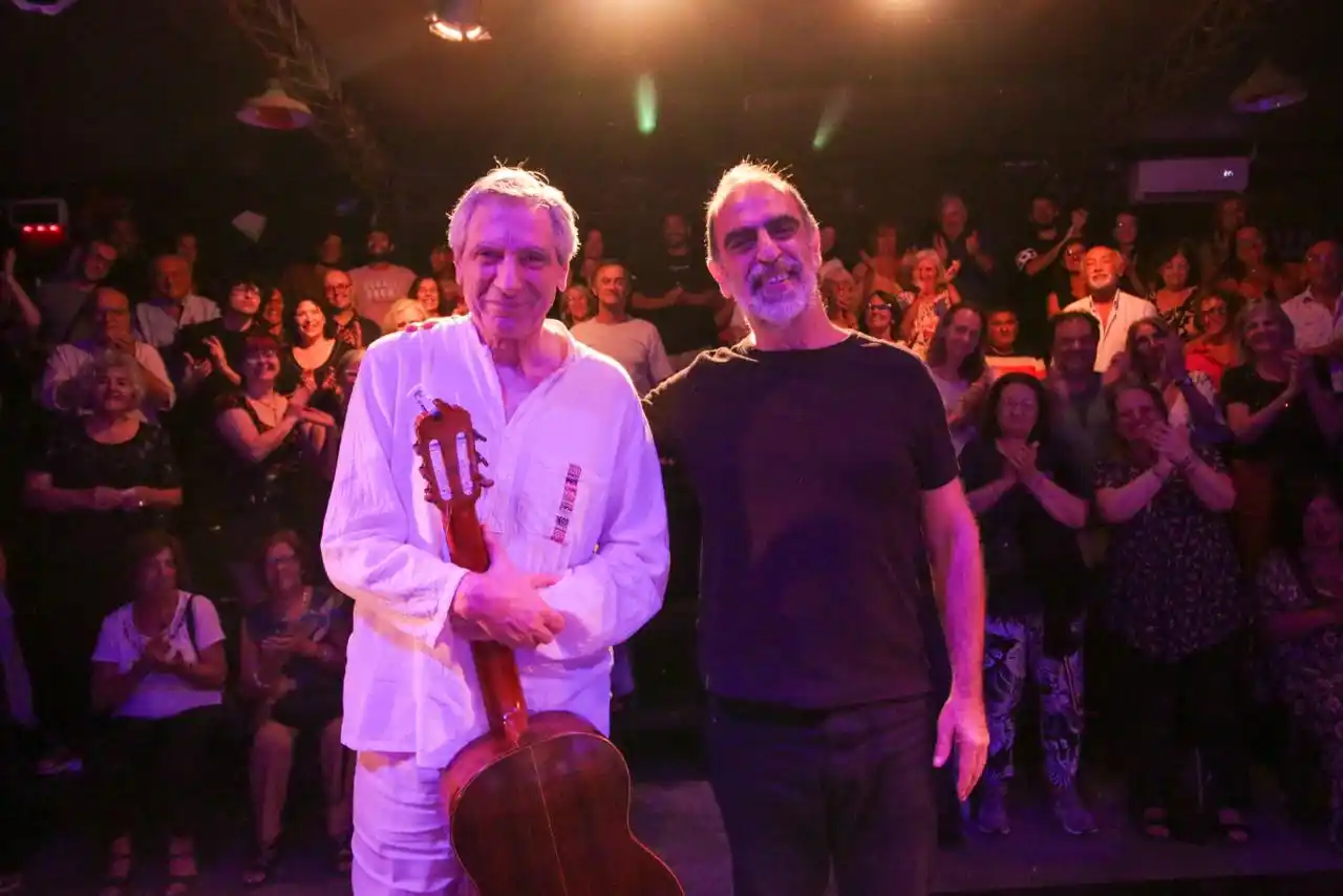 Excelente recital de Juan Falú y Marcelo Moguilevsky