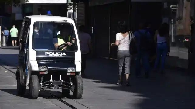 Amplio operativo en la peatonal para evitar la presencia de manteros