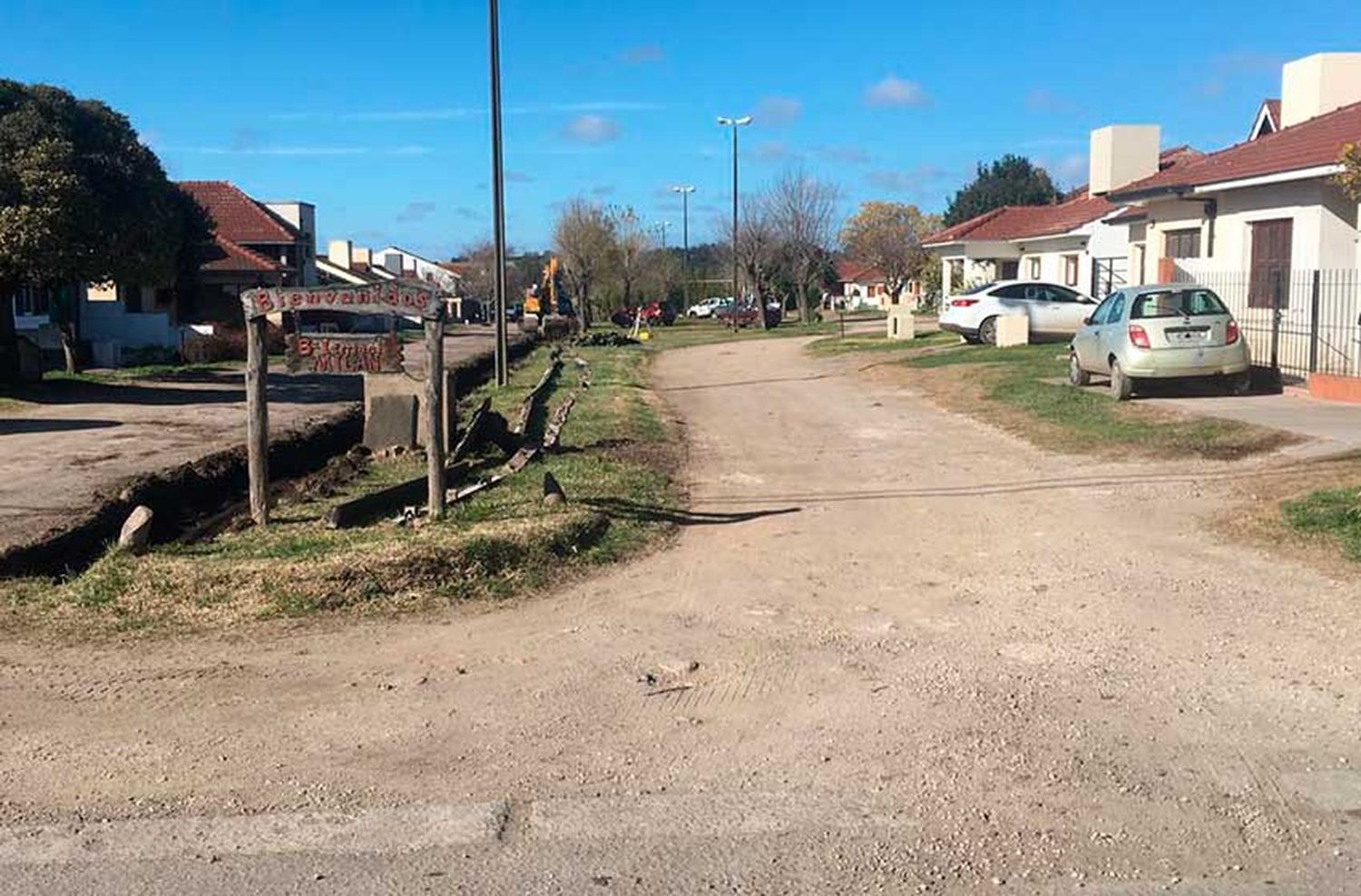 Balcarce no detiene las obras: comienza cordón cuneta en los barrios