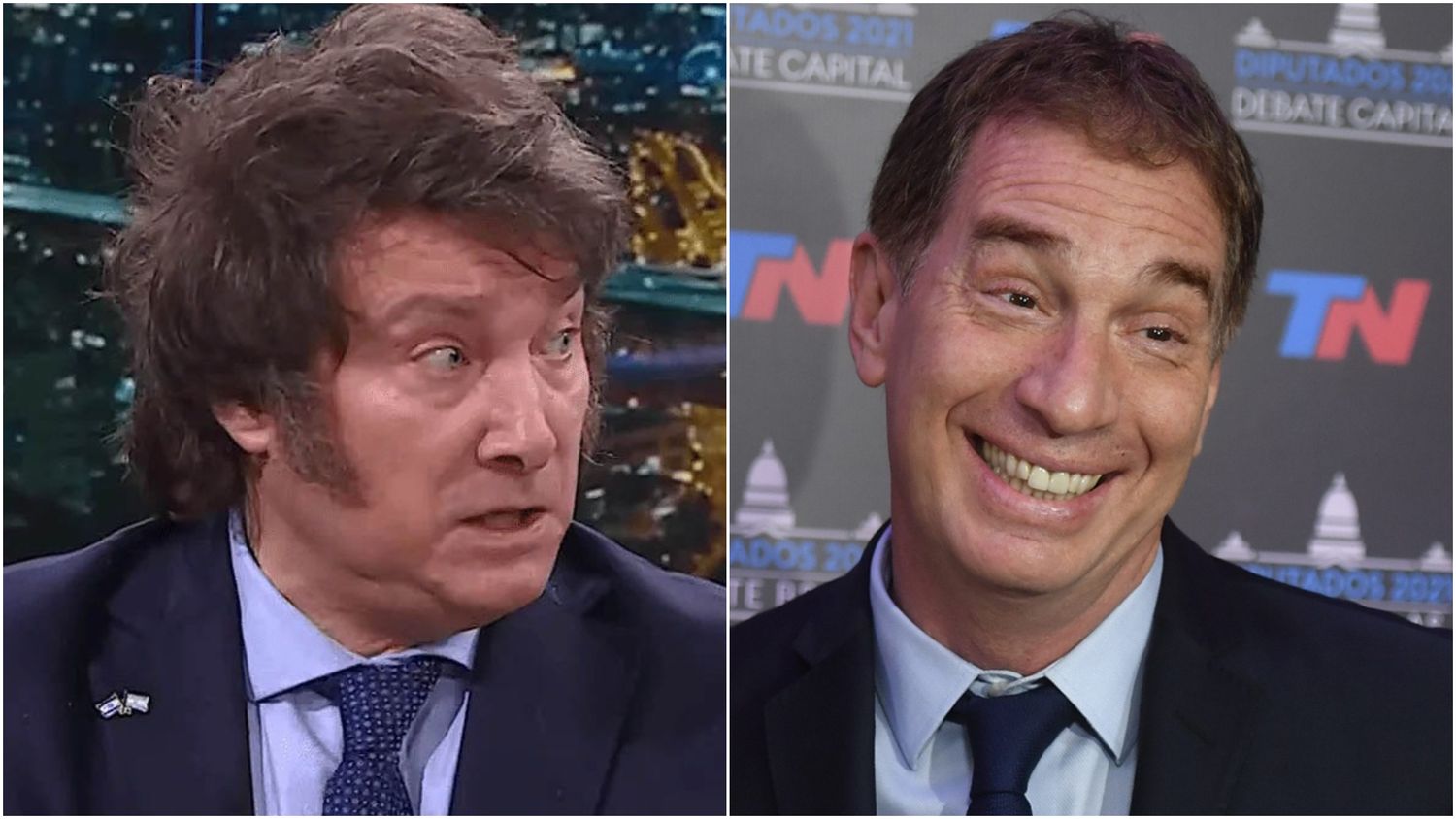 De "boludo", "corrupto" y "engendro" a "tengo la mejor opinión": el archivo de Milei con Santilli antes de sumarlo a LLA