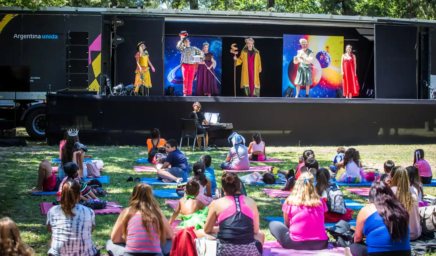 El camión escenario del ministerio de cultura llega el domingo a Chascomús