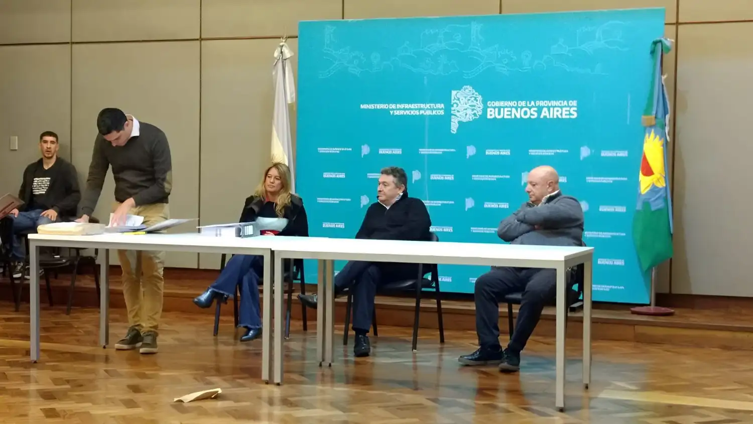 El acto de apertura de ofertas se realizó ayer, en La Plata.