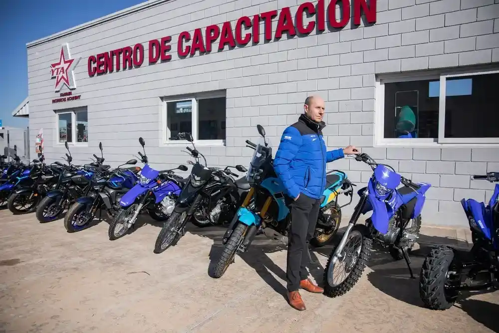 El presidente de Yamaha Argentina, Diego Cammisa.
