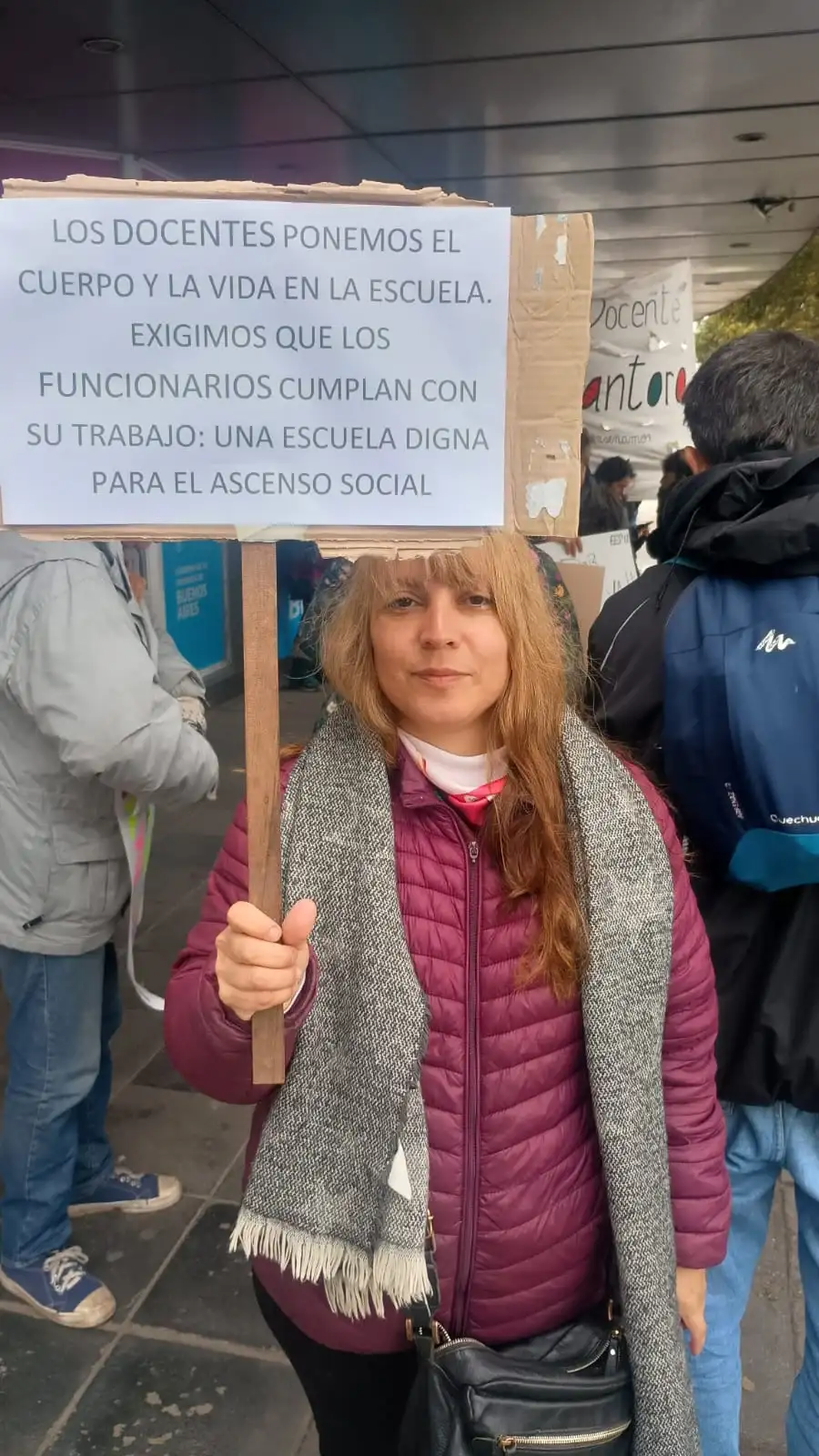 Docentes destacaron un acatamiento cercano al 70% en el paro y anunciaron nuevas medidas de fuerza