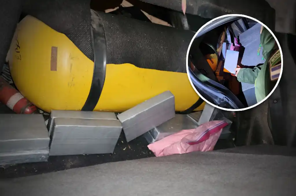 Un taxista rosarino cayó en Buenos Aires viajando con más de 26 kilos de cocaína ocultos en el auto