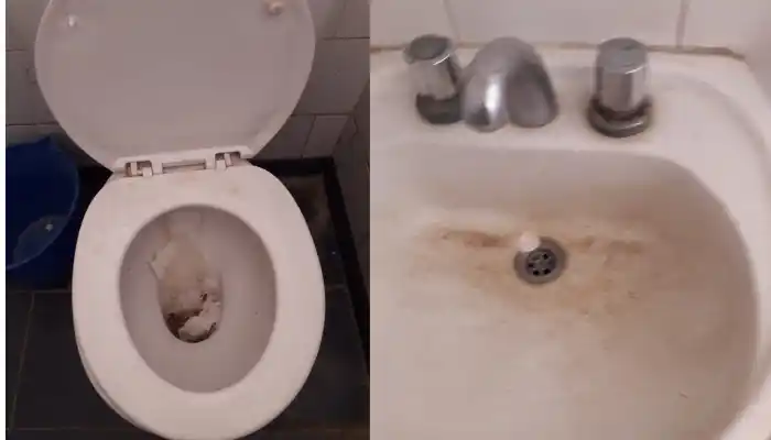 Baños intransitables en Río Tala