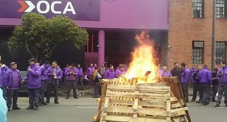 Tras siete días de paro, Trabajo recibirá a empleados de OCA