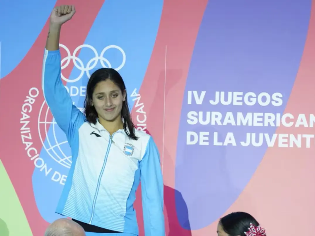 Agostina Hein festeja una jornada soñada en Panamá 2026. Foto: Prensa COA