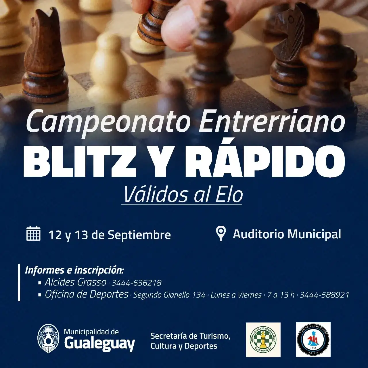 Campeonato entrerriano de blitz y rápido 2026