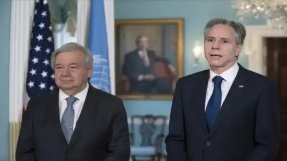 Blinken y Guterres abordaron crisis venezolana e instan a “respetar la voluntad popular»