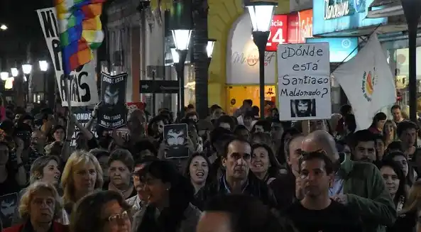 Gualeguaychú también marchó por la aparición de Santiago Maldonado