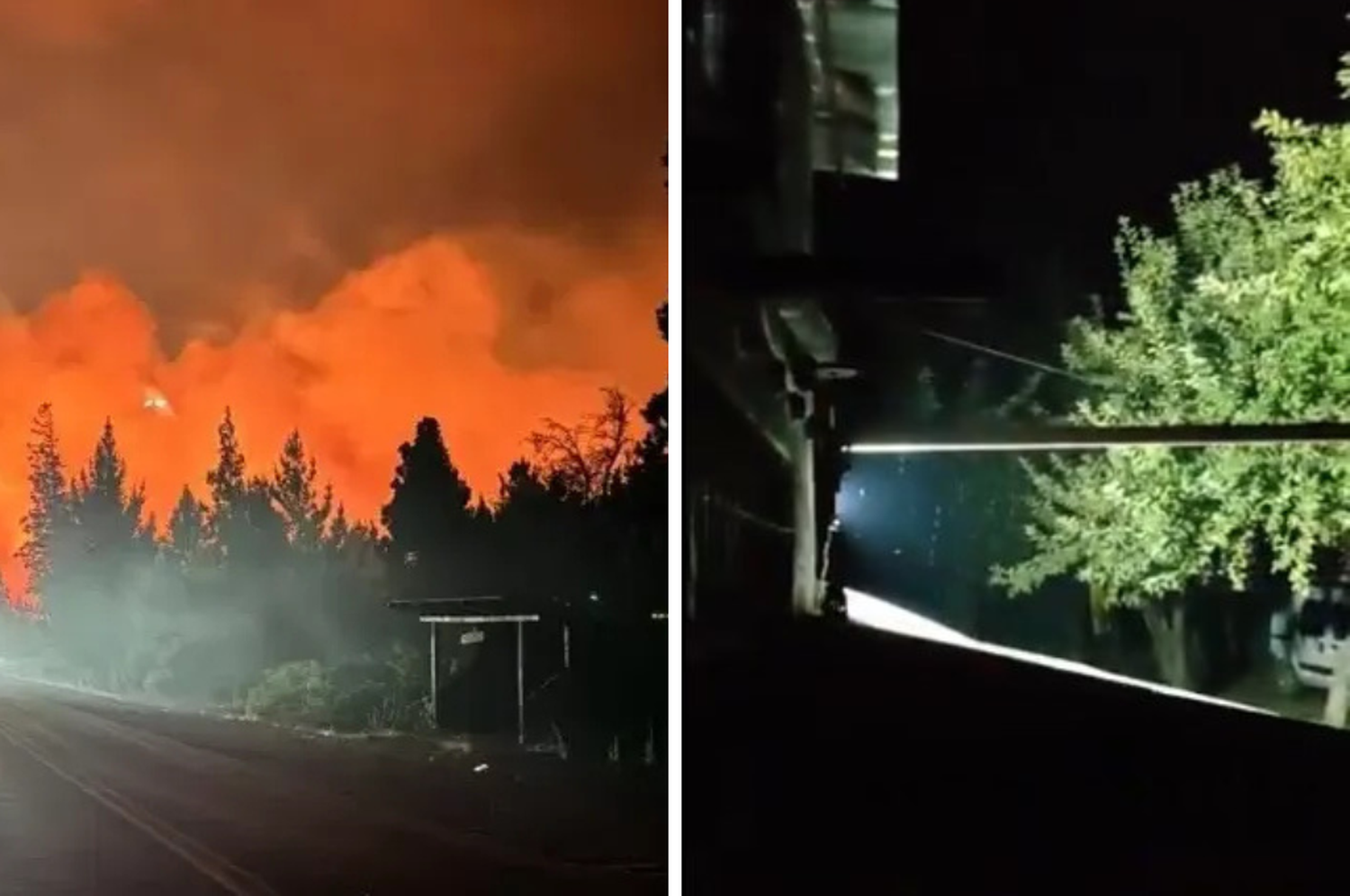 El incendio forestal que azota la región donde hay más de 4.000 hectáreas.