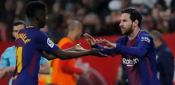 Messi salvó el invicto de Barcelona