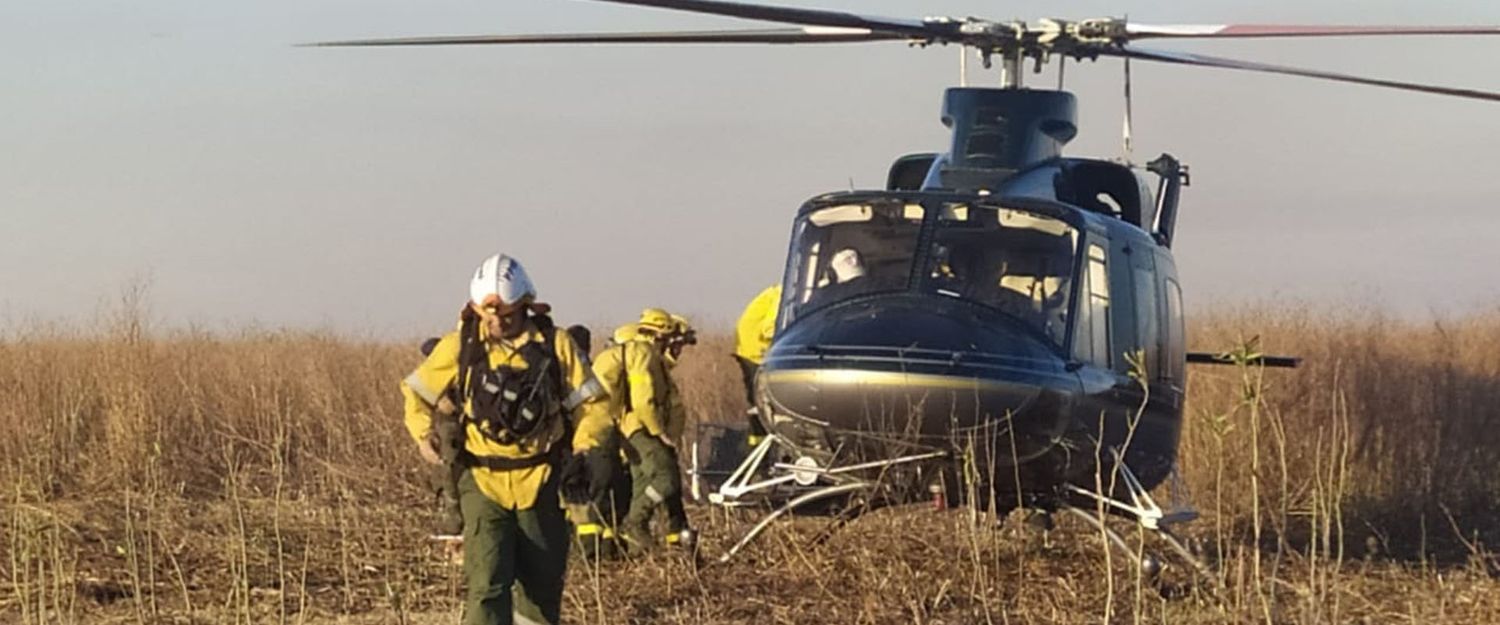 Entre Ríos, Neuquén, Río Negro y Chubut registran incendios forestales activos