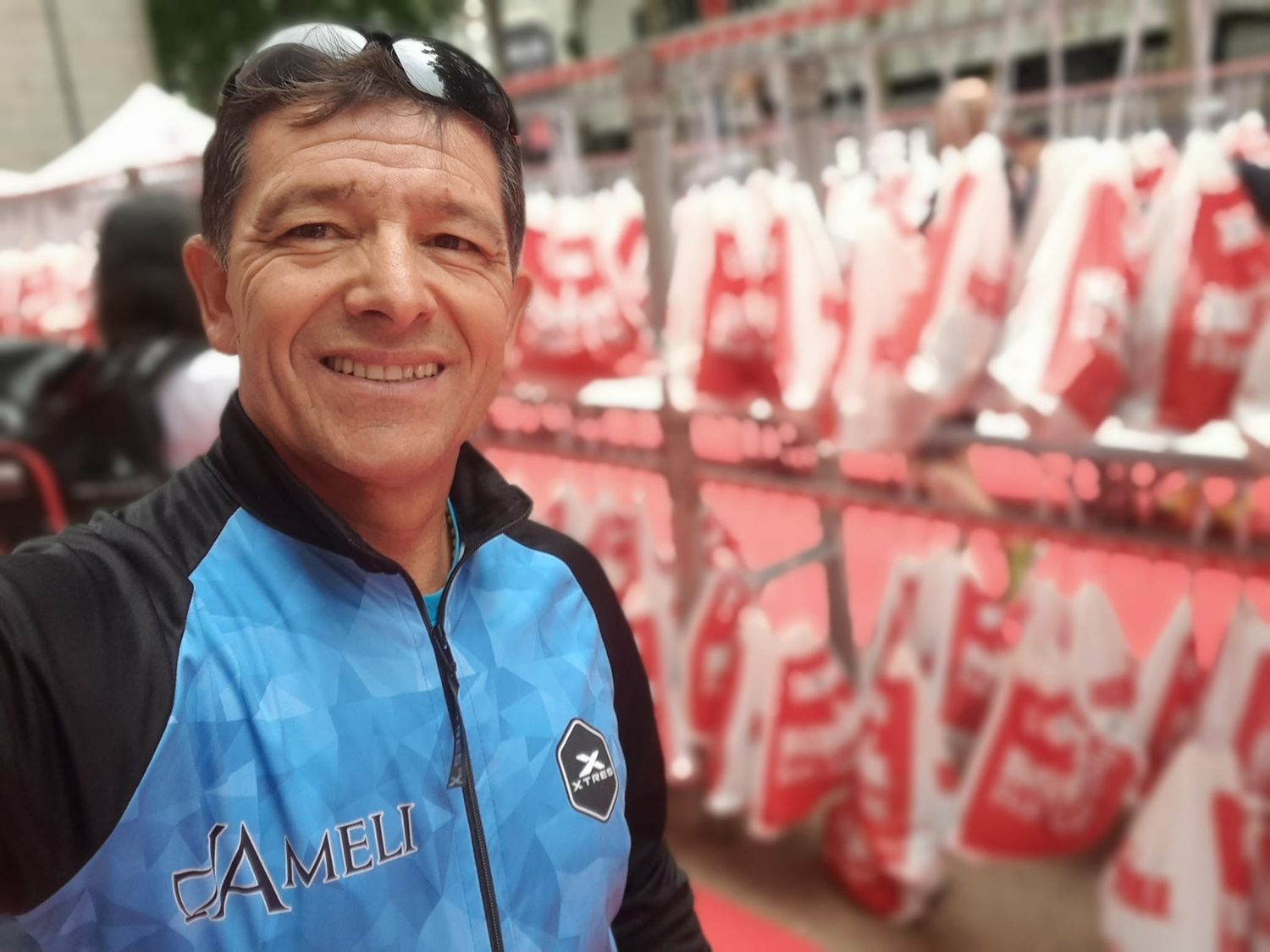 Ricardo Fariña corrió su Ironman 51 en España.