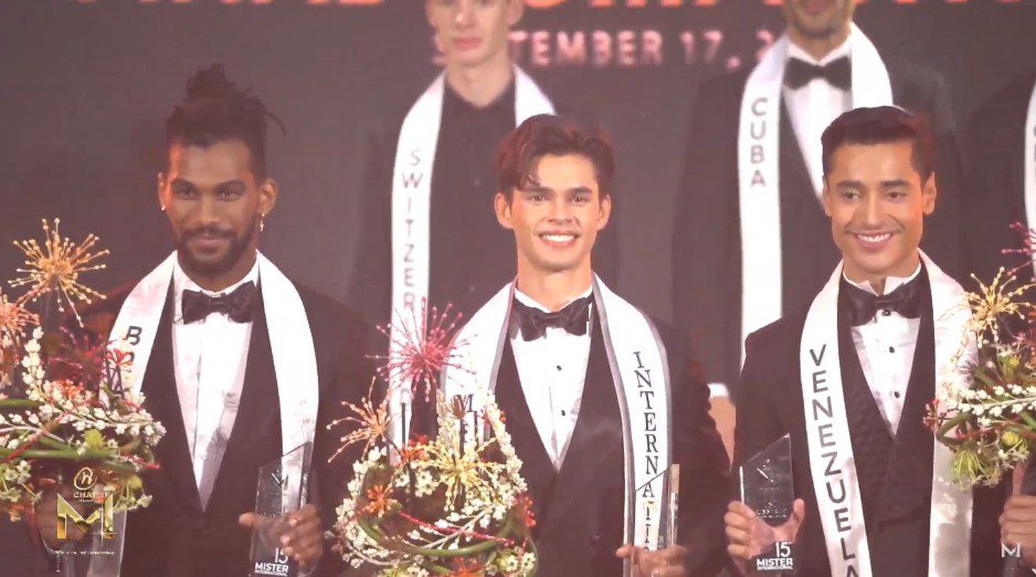 El venezolano William Badell ocupa la segunda posición en el Míster International 2023