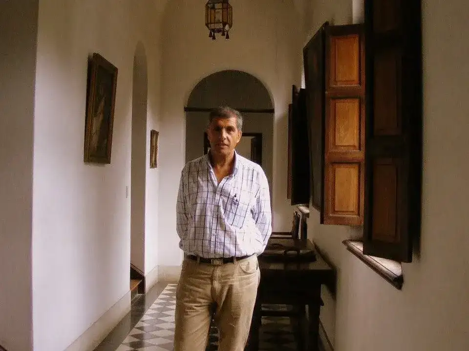 Ernesto Palacios, en 2014, cuando era director de Turismo. Por su amplia trayectoria, fue declarado personalidad destacada de partido de Tandil.