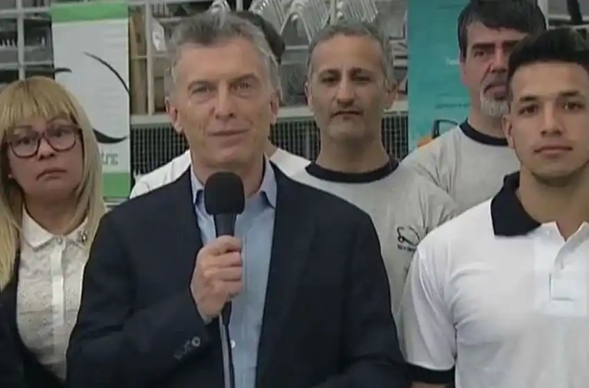 Macri anunció que si gana las pymes no pagarán contribuciones patronales en 2020