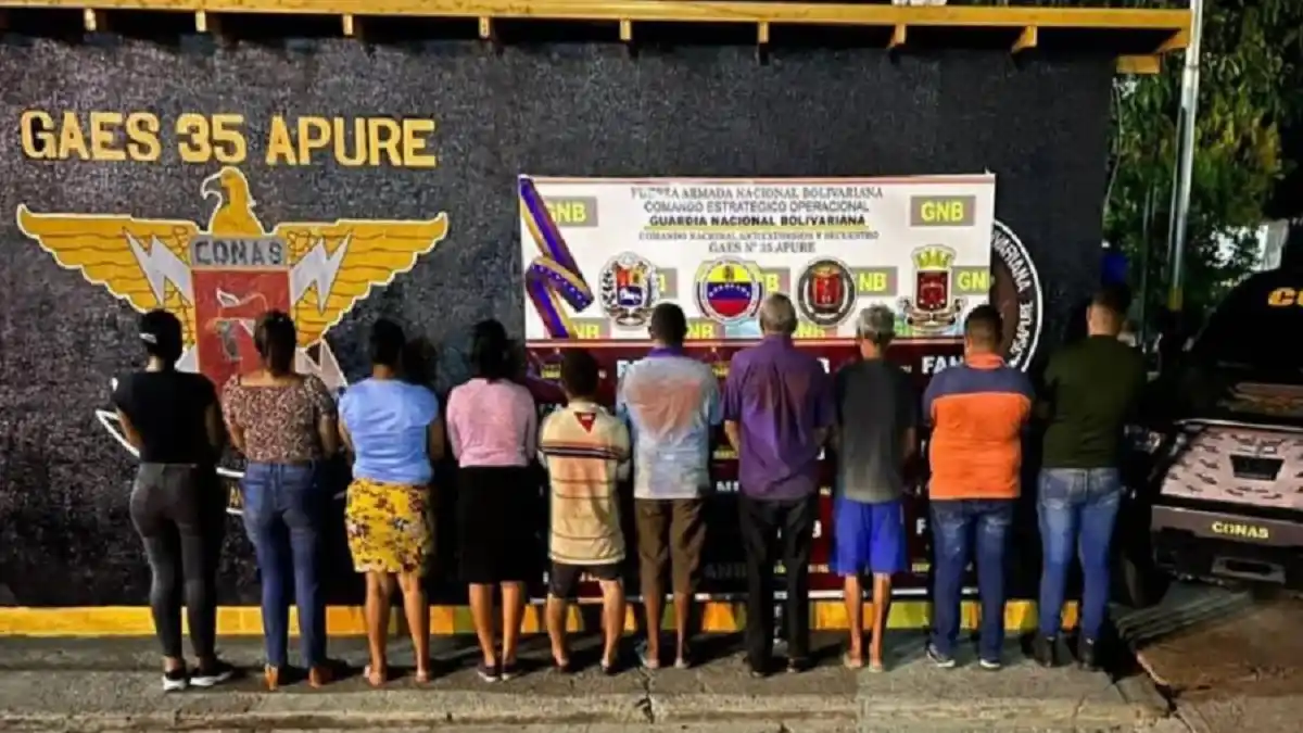 Detienen a 17 miembros del Tren del Llano en Apure y Guárico