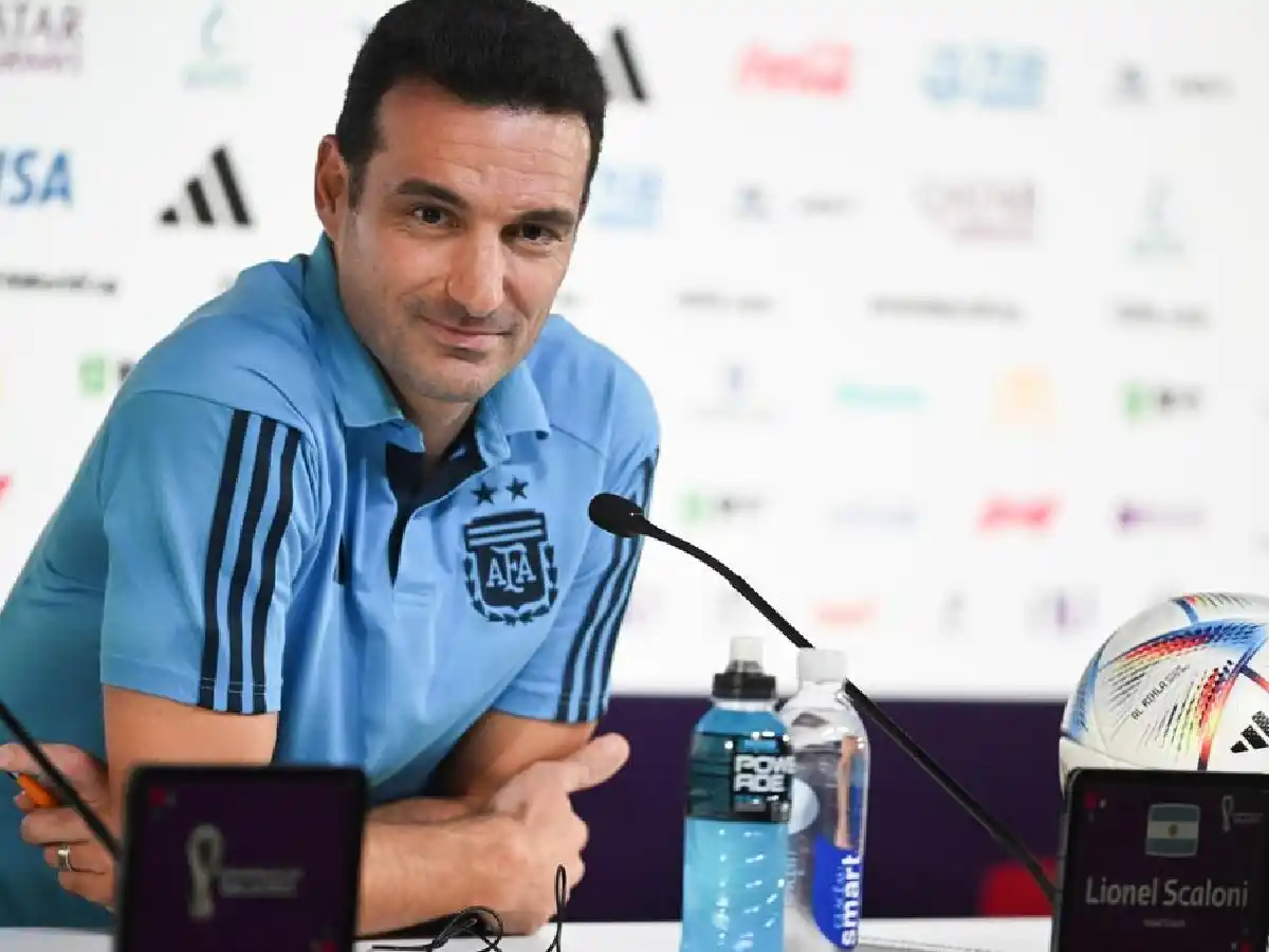 Lionel Scaloni: "Croacia tiene una idea y no la va a cambiar, esperamos un partido muy difícil"