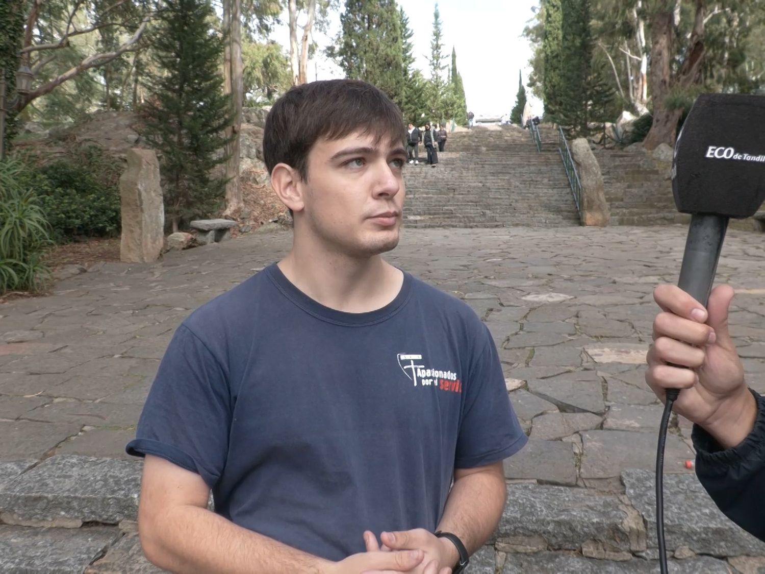 Se desarrolló el tradicional Vía Crucis de los Jóvenes