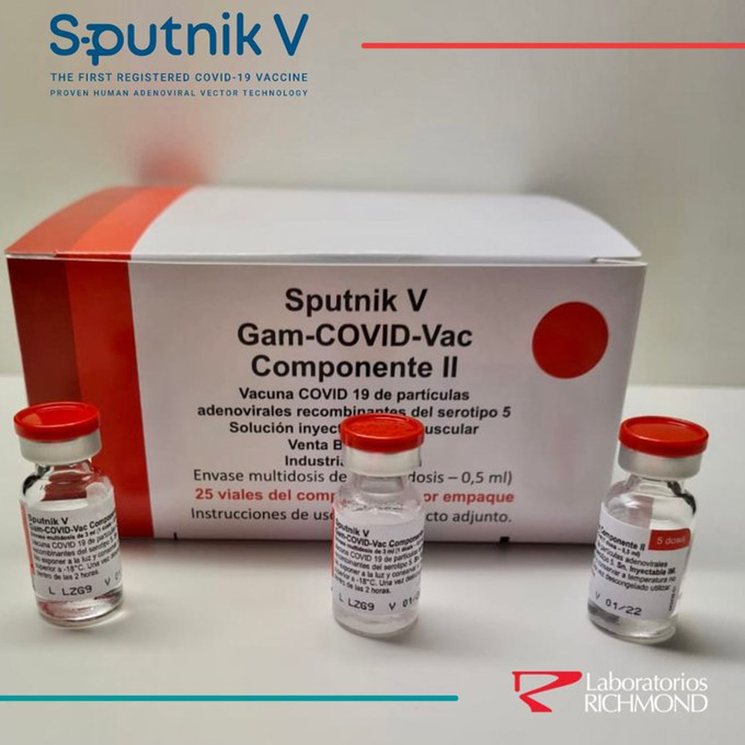 El fin de semana se aprueba el primer lote de vacunas Sputnik V fabricadas en Argentina