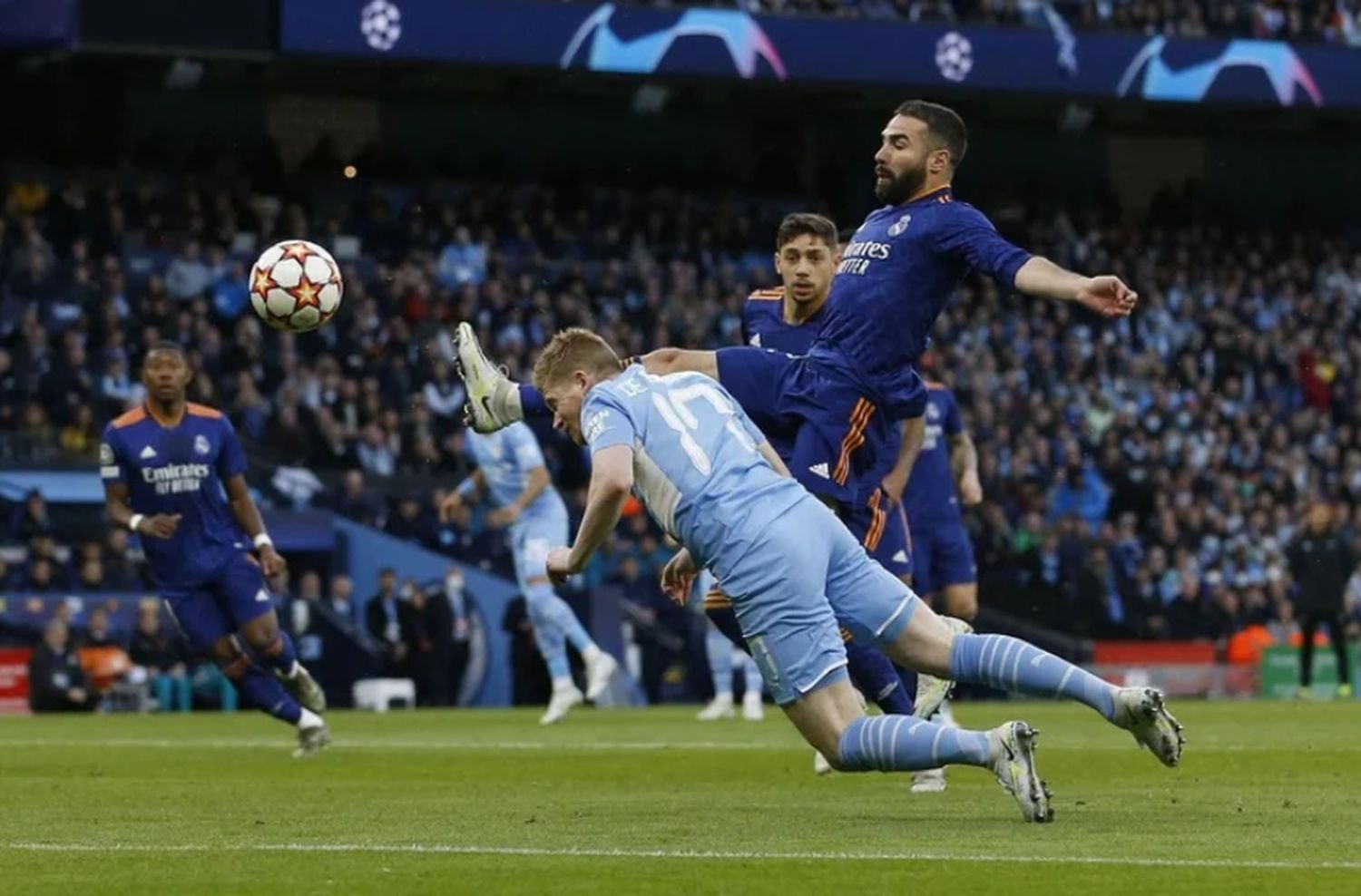 En un partido espectacular, Manchester City venció 4-3 a Real Madrid