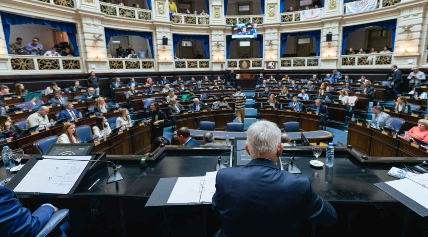 Legislatura bonaerense.