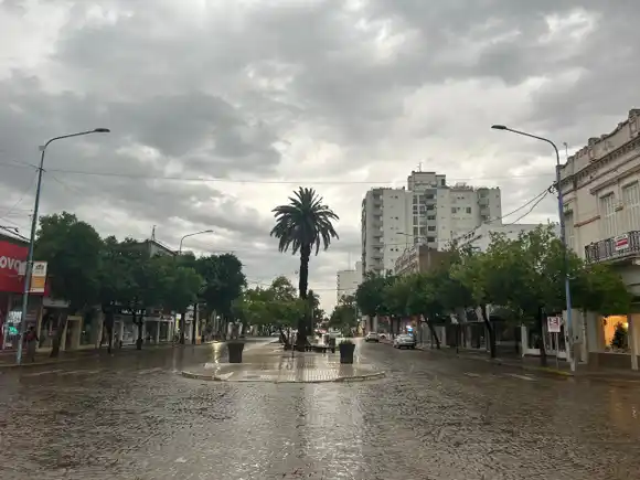 Sigue inestable la mañana en Rafaela, ¿cuánto llovió hasta el momento?