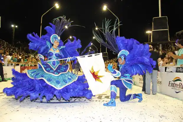 A pura fiesta, brilló la última noche del fin de semana de Carnaval